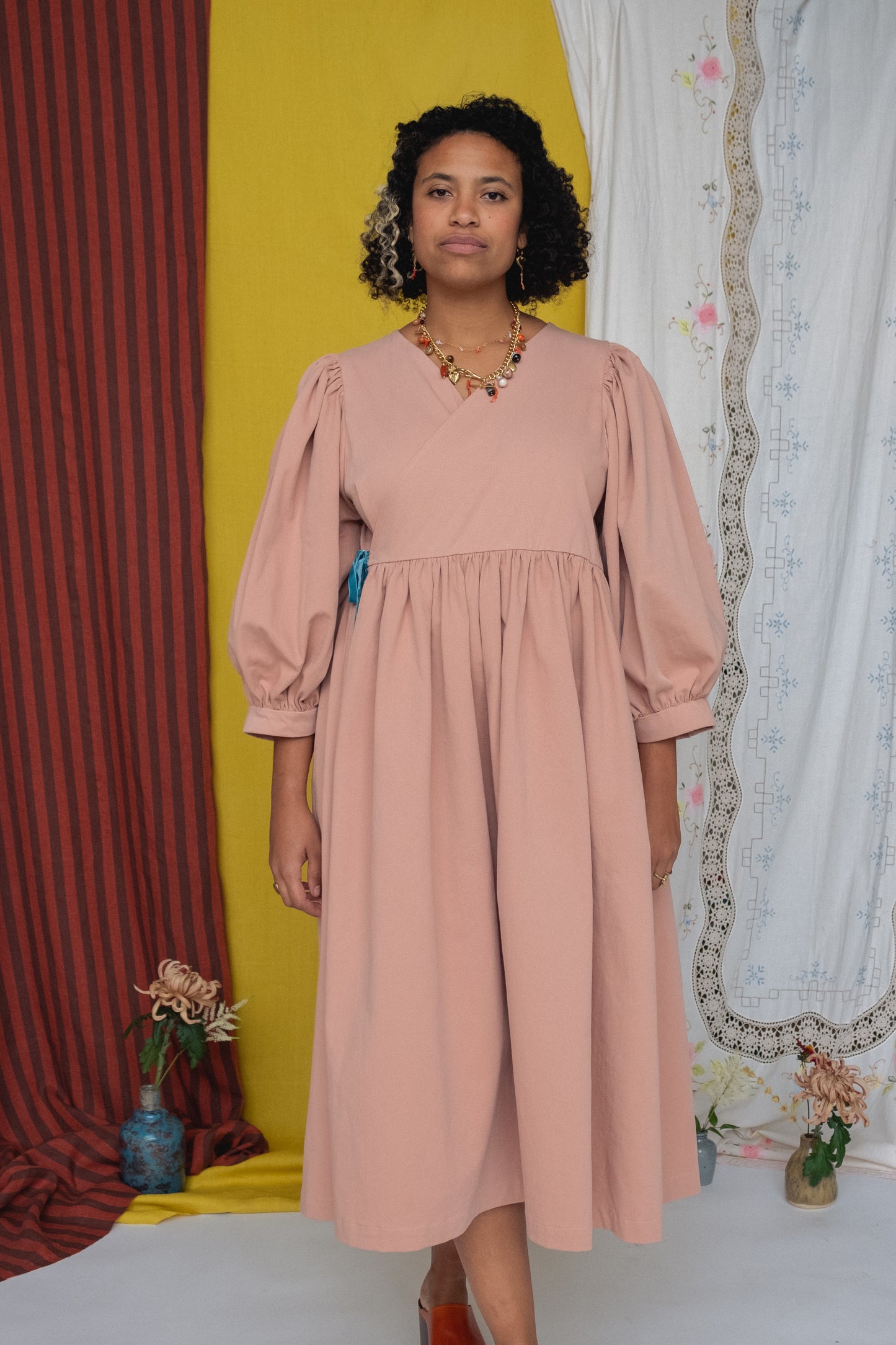 Cloud 9 Dress Bisque