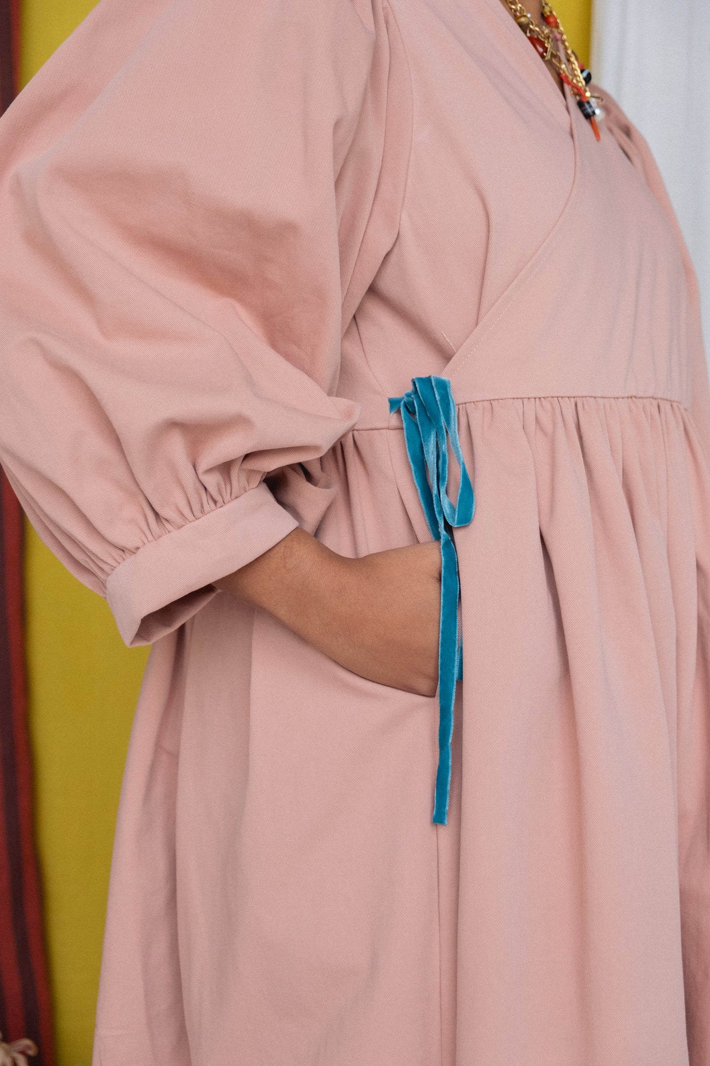 Ready to Ship - FOLKWEAR Cloud 9 Dress Bisque - Size L