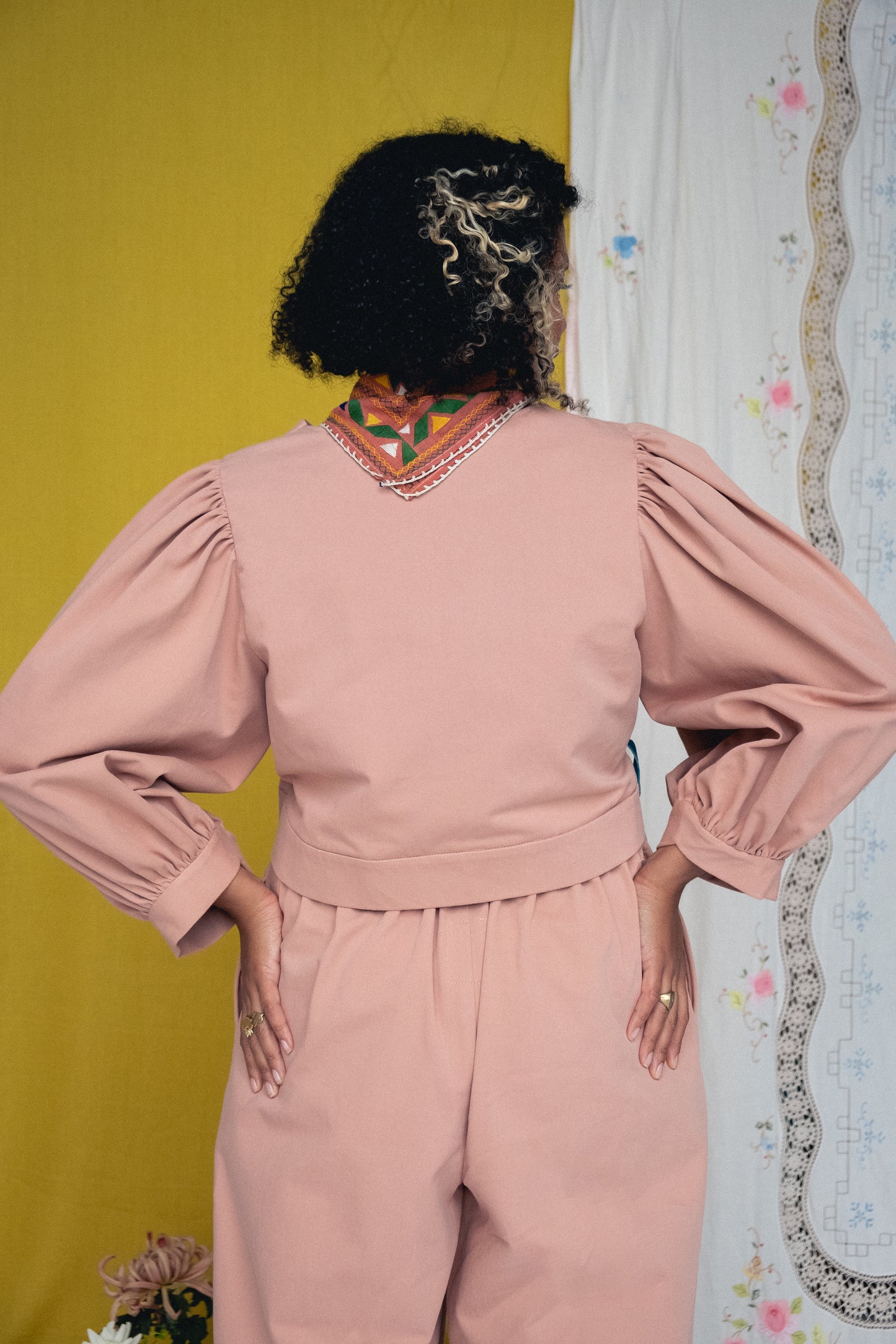 Rebecca Trousers Bisque