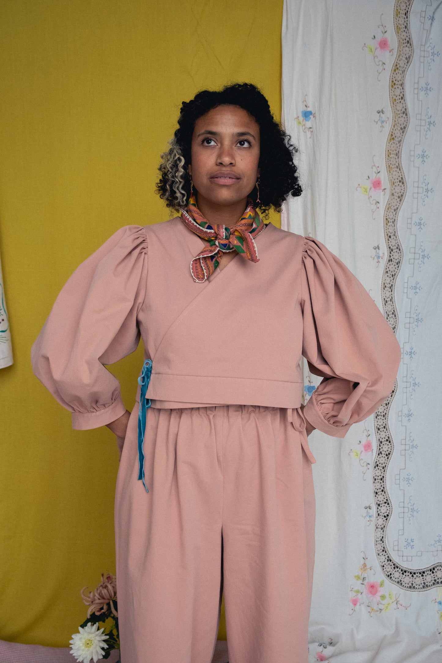 Rebecca Trousers Bisque