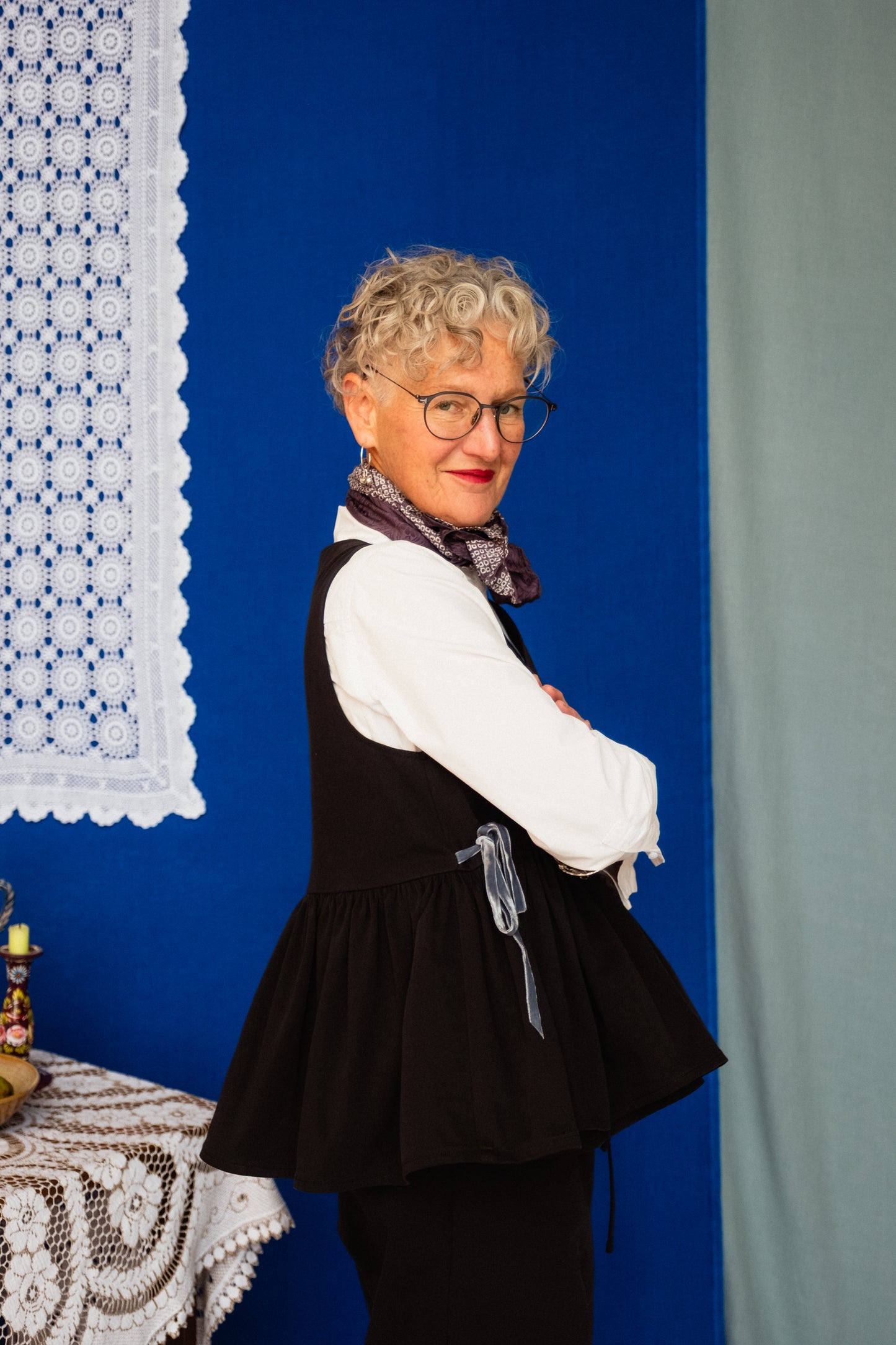 Gathered Sleeveless Cloud 9 Top Nero