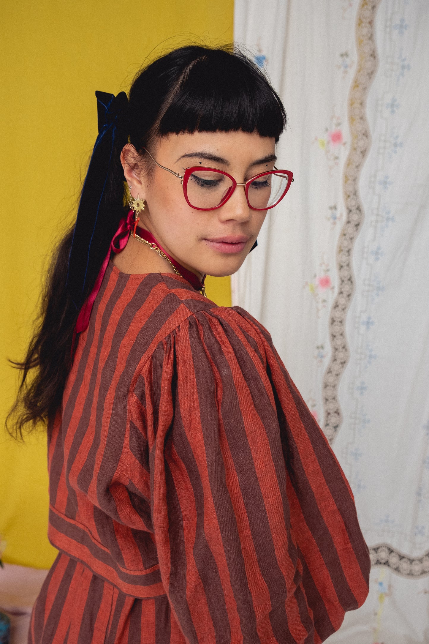 Cloud 9 Top Cacao Stripe