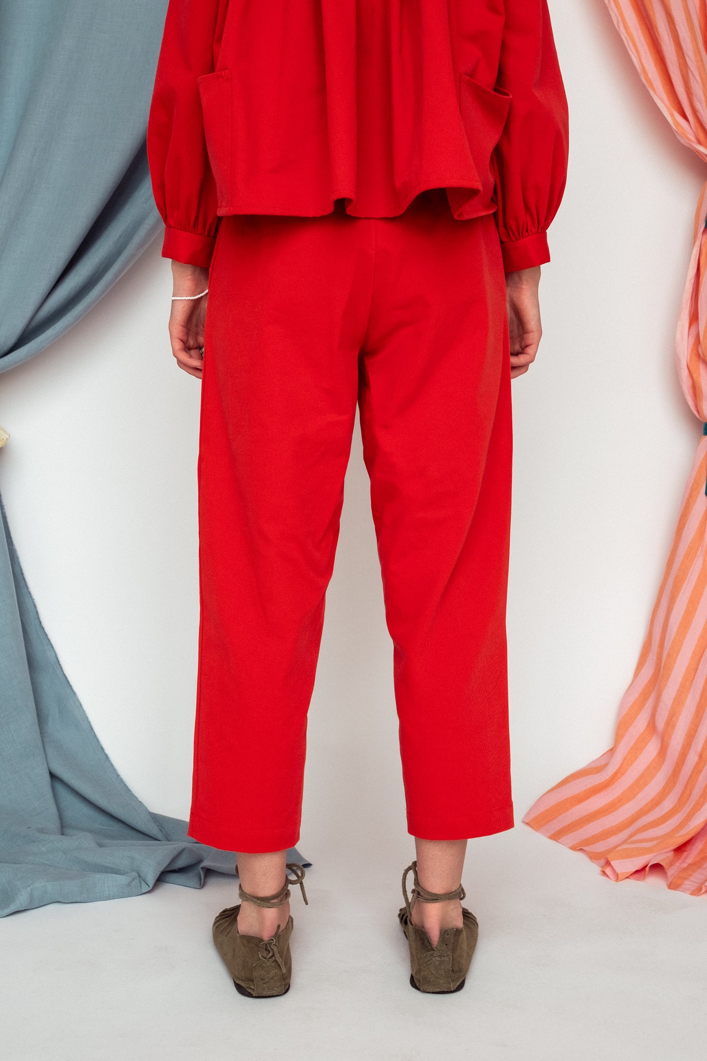 Ready To Ship - Roberta Slacks Capsicum, Size M