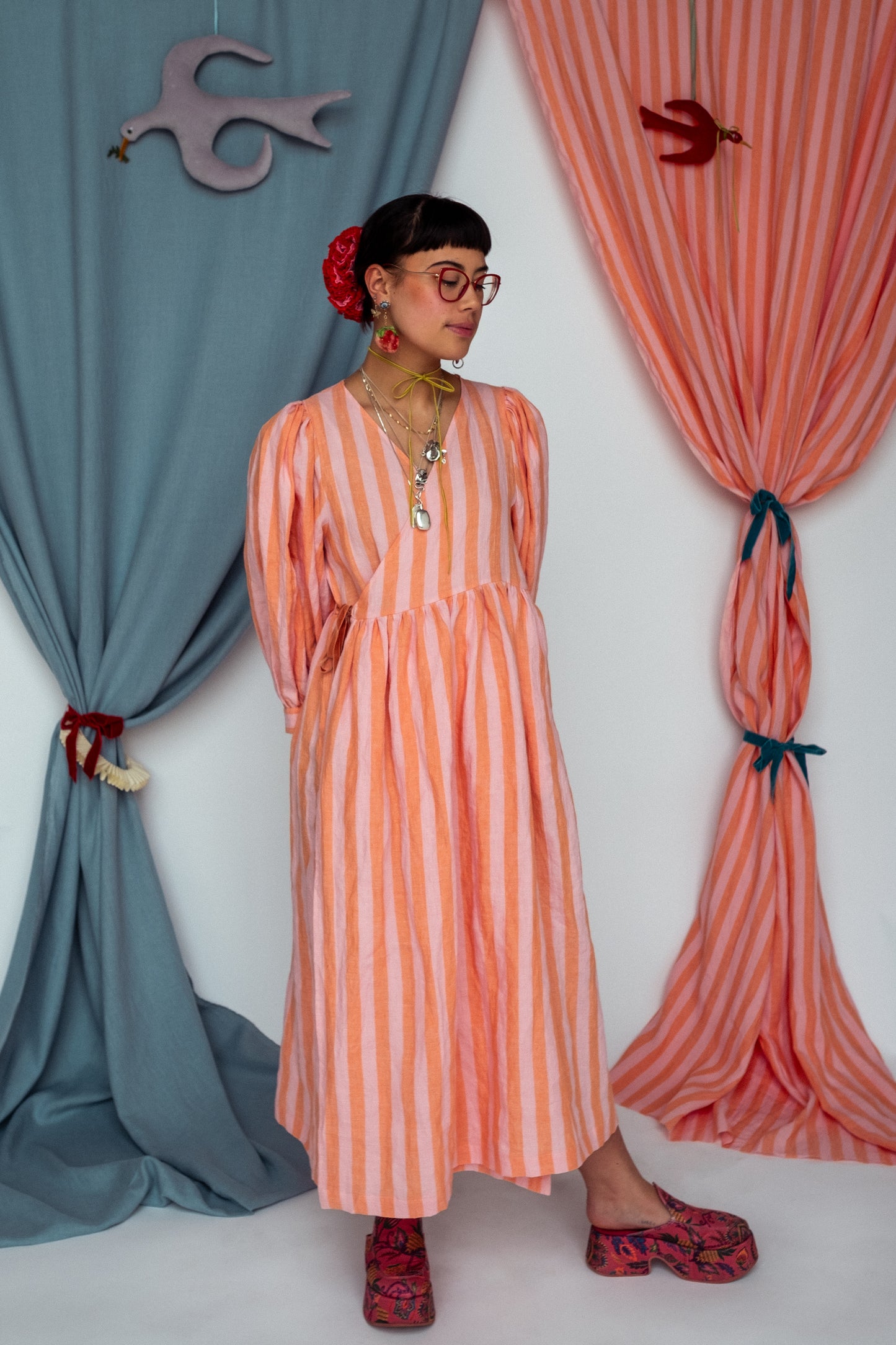 Ready To Ship - Cloud 9 Dress Fruit Salad, Size M