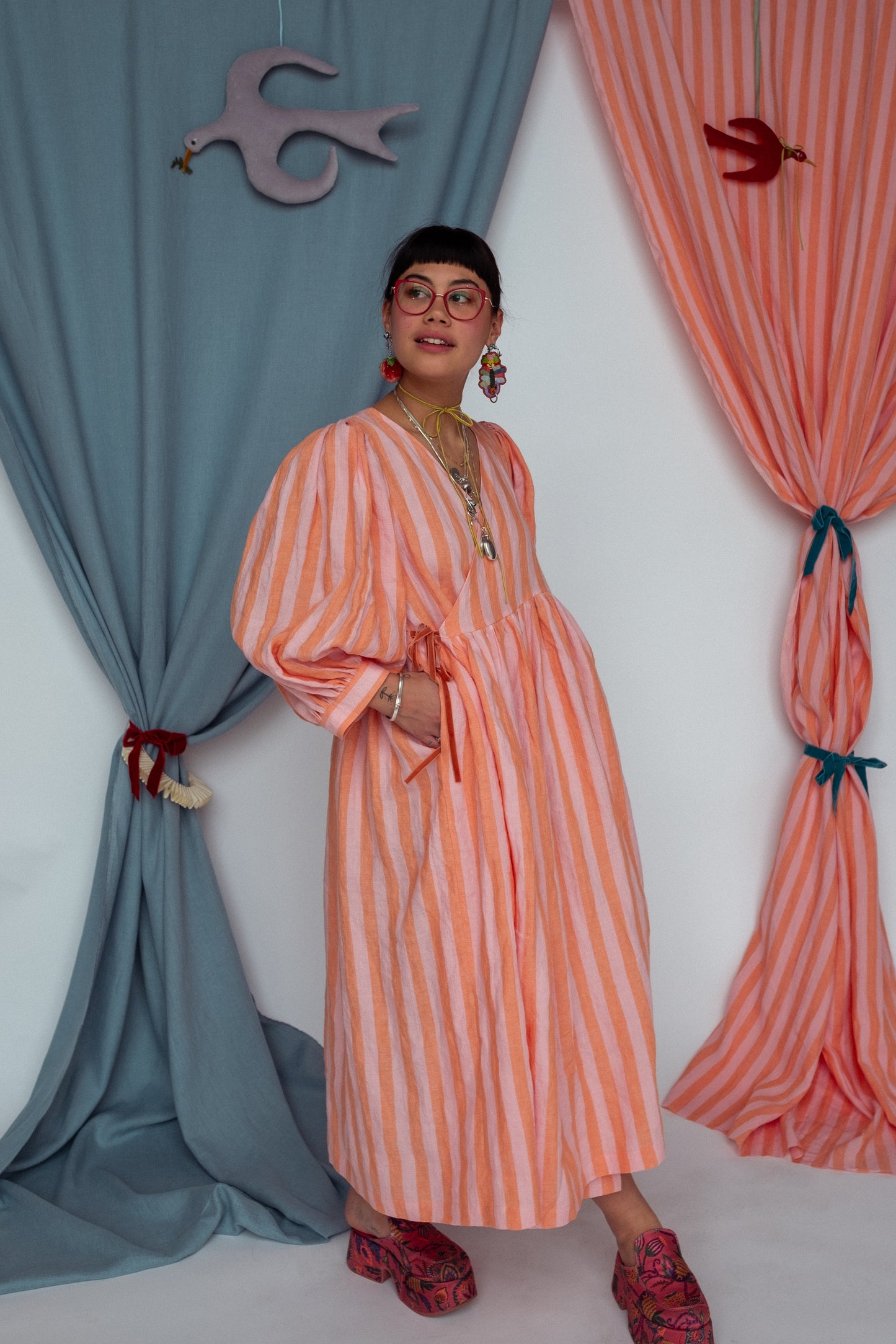 Ready To Ship - Cloud 9 Dress Fruit Salad, Size M