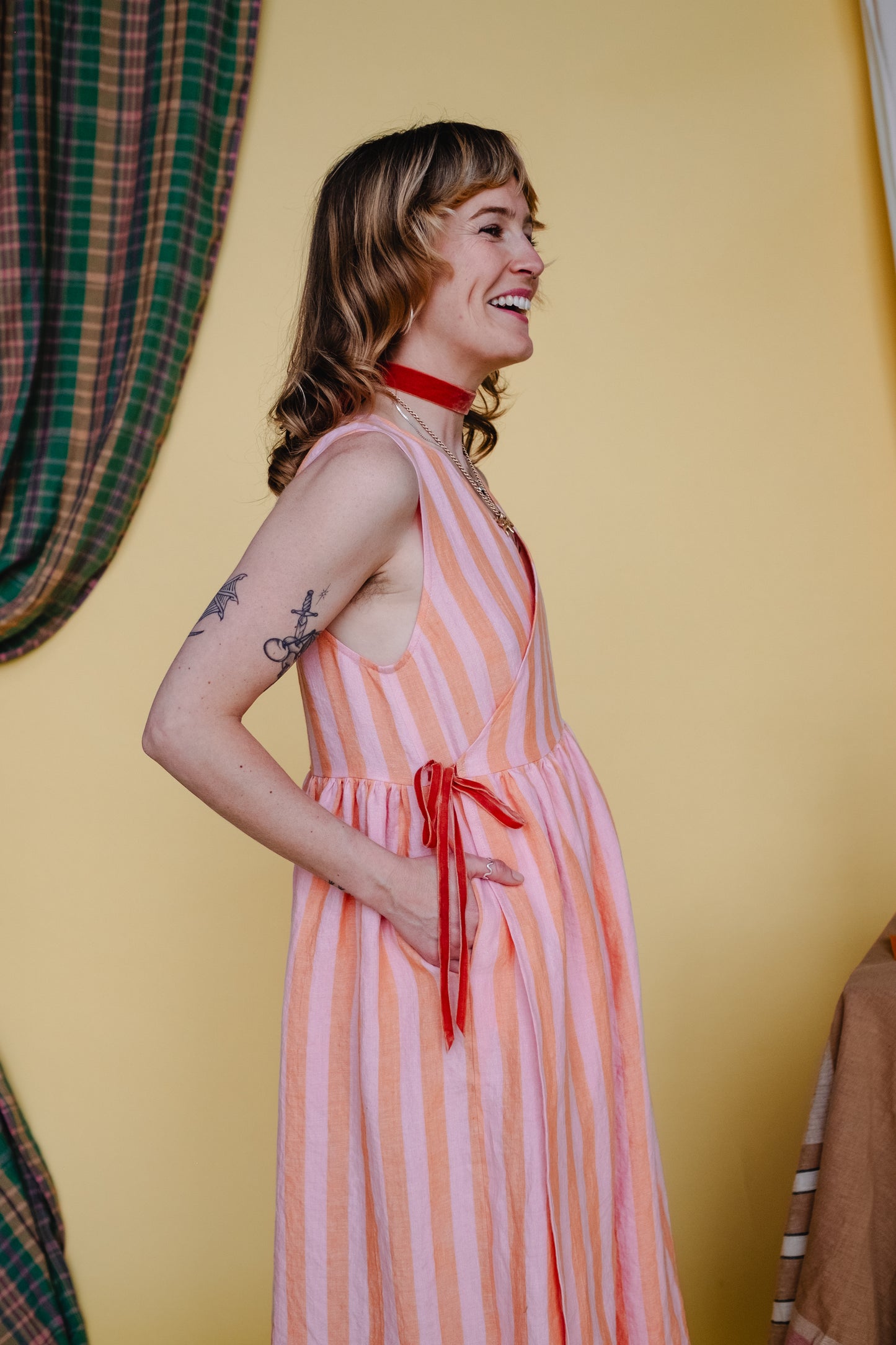 Sleeveless Cloud 9 Dress Fruit Salad