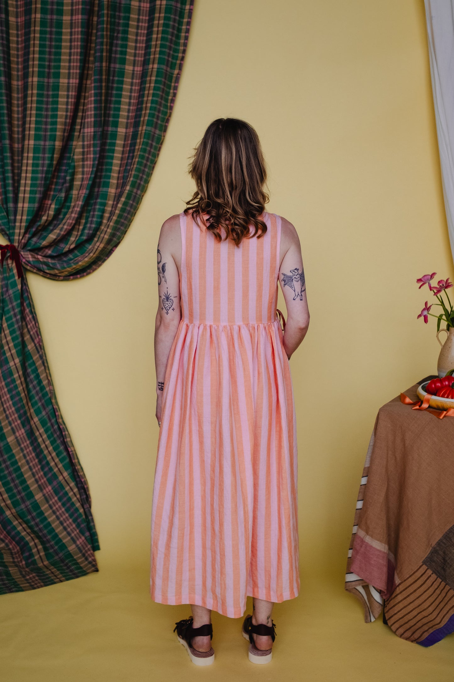 Sleeveless Cloud 9 Dress Fruit Salad