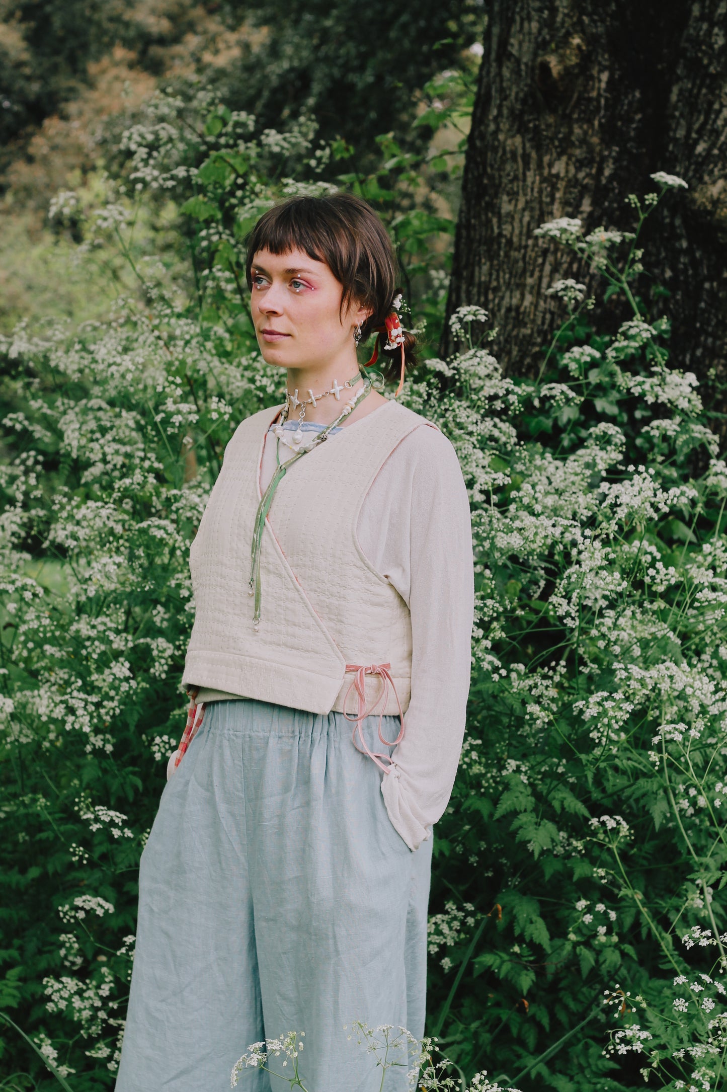 Cloud 9 Vest Almond Quilt