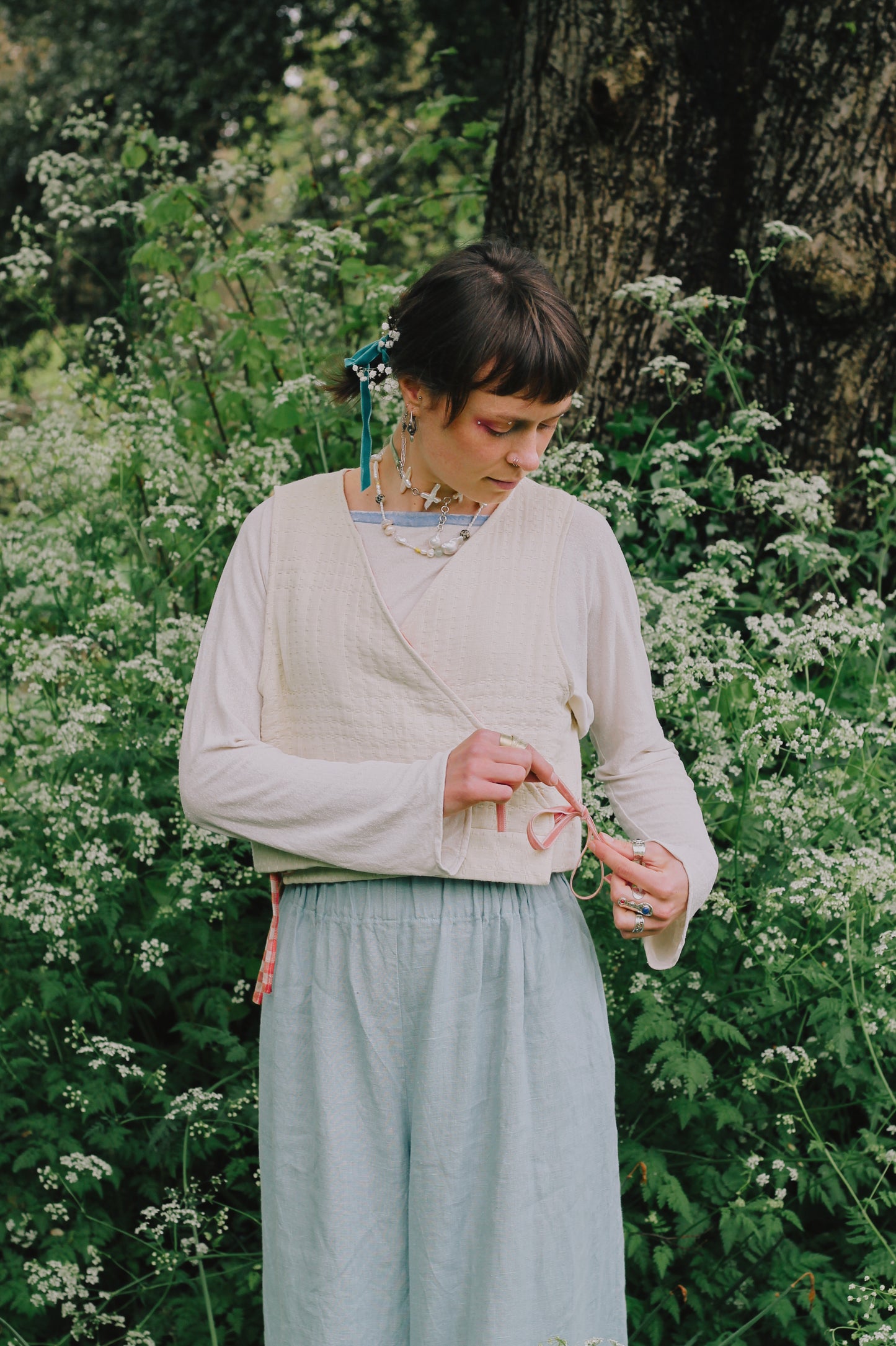 Cloud 9 Vest Almond Quilt