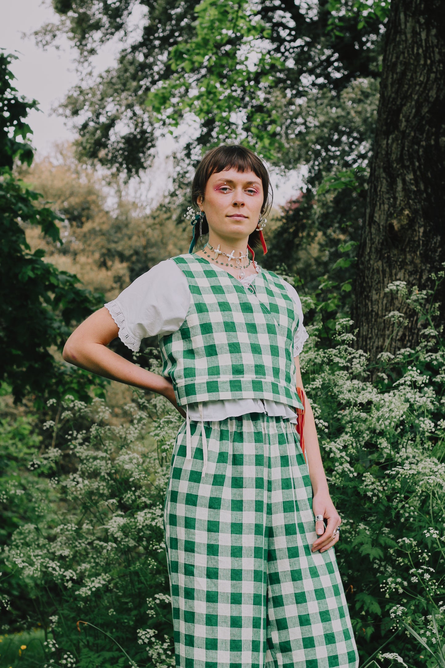 Rebecca Trousers Picnic Gingham