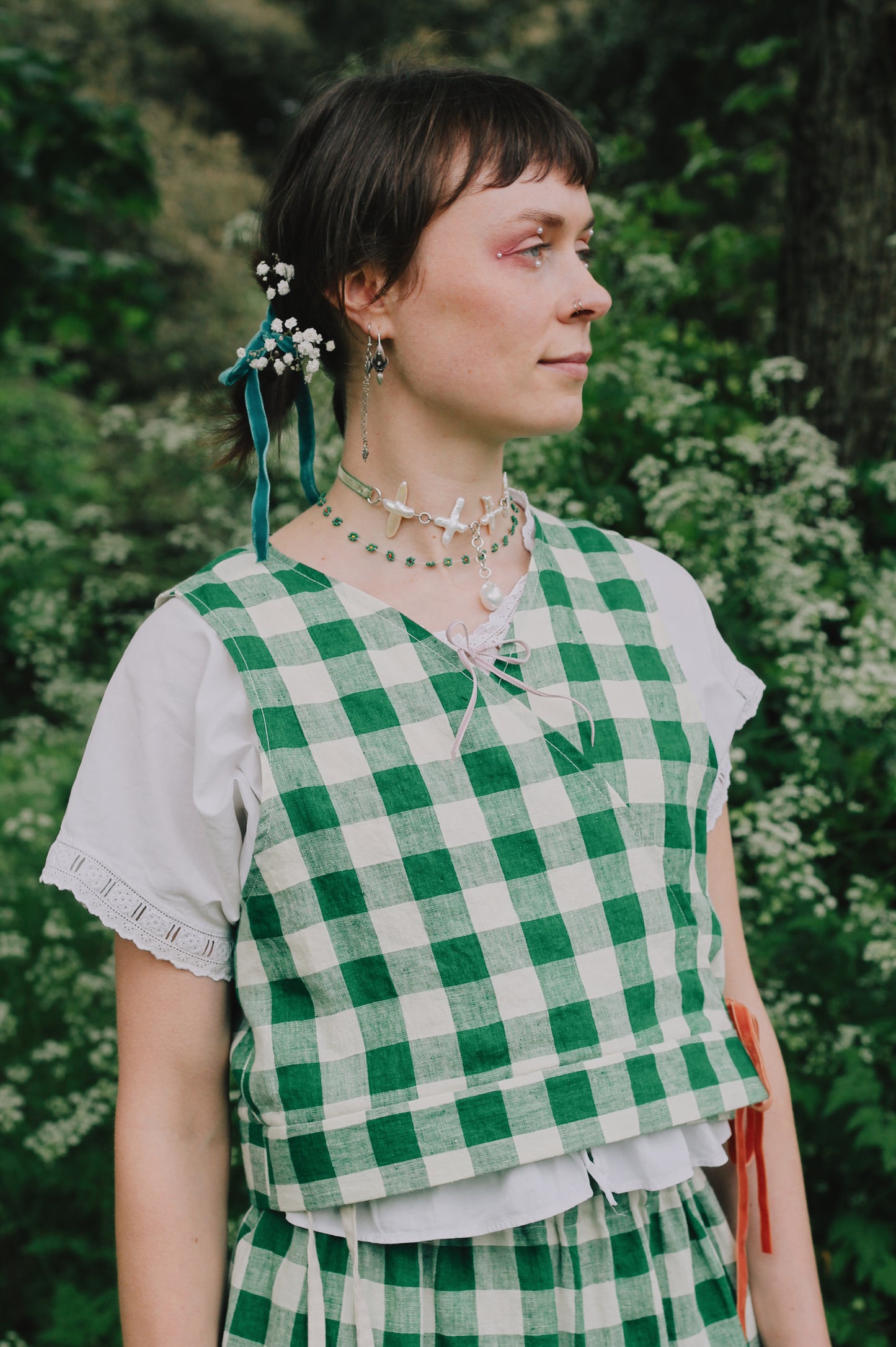 Cloud 9 Vest Picnic Gingham
