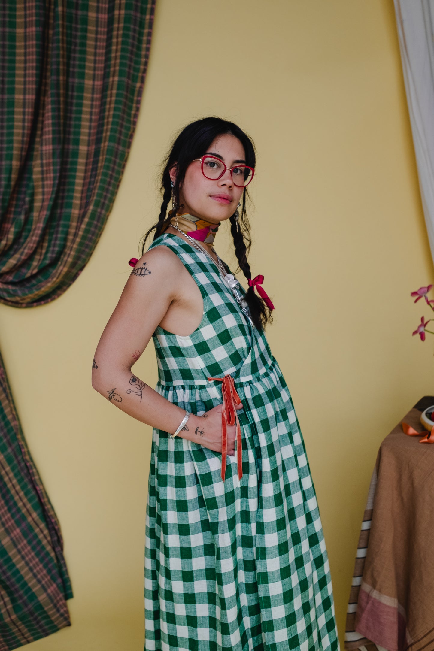 Sleeveless Cloud 9 Dress Picnic Gingham