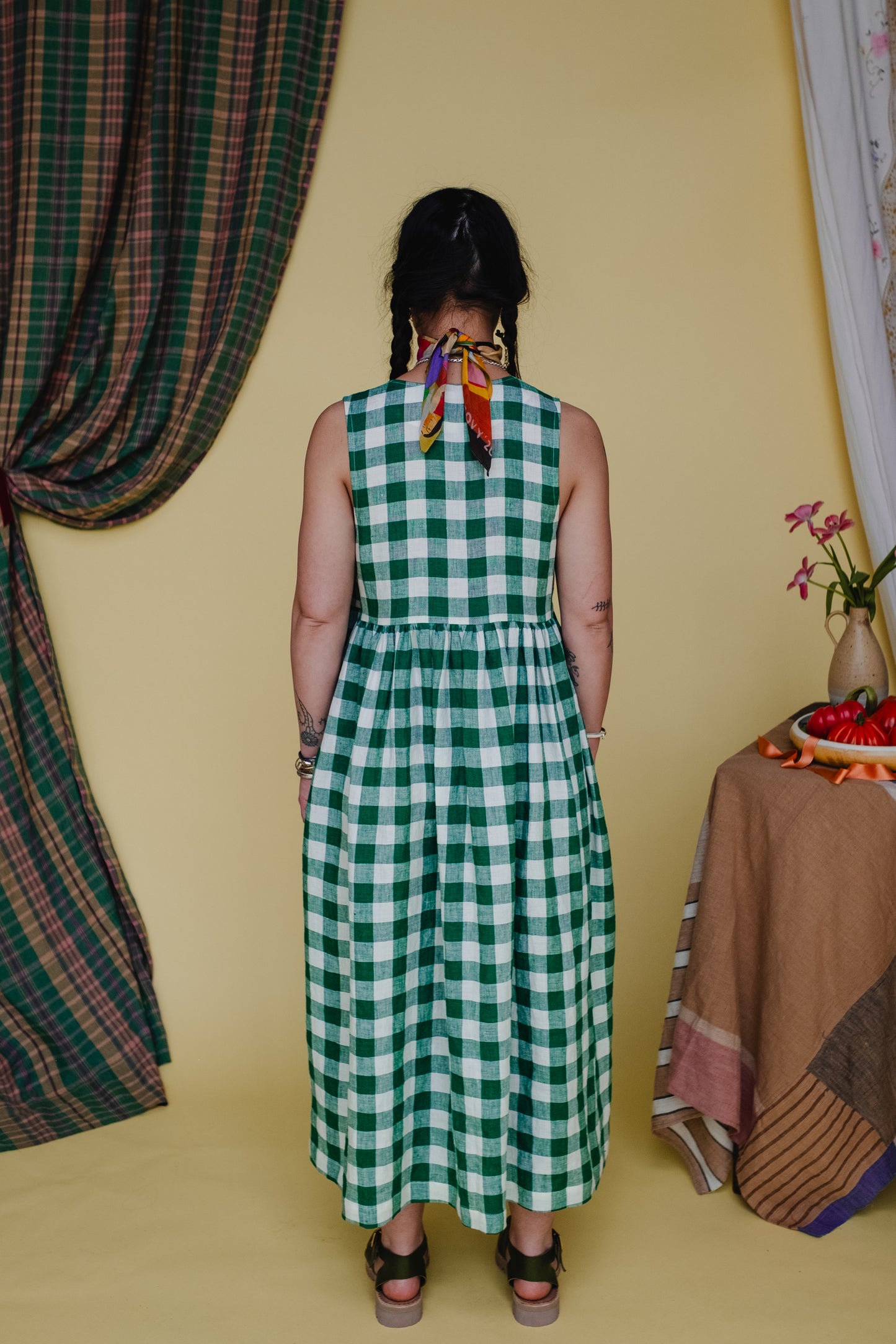 Sleeveless Cloud 9 Dress Picnic Gingham