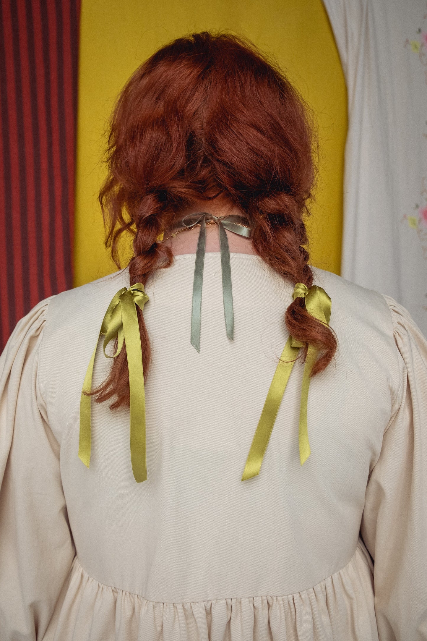 Ready to Ship - FOLKWEAR Cloud 9 Dress Porcelain - Size XXL