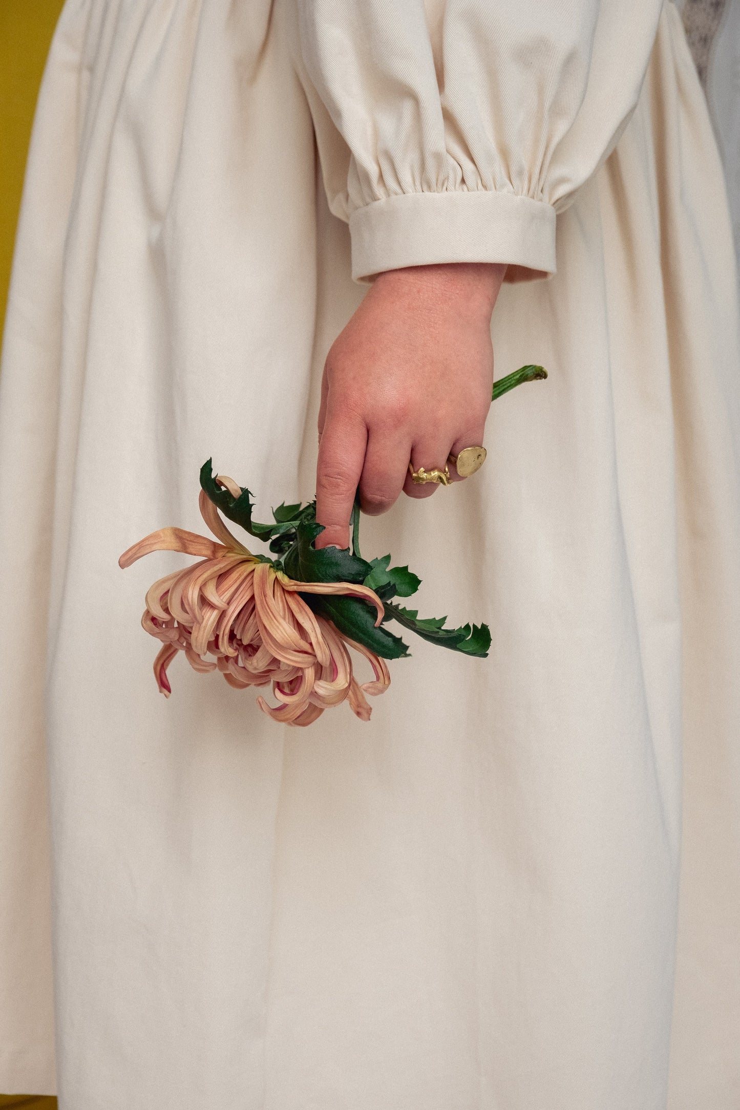 Ready to Ship - FOLKWEAR Cloud 9 Dress Porcelain - Size XXL