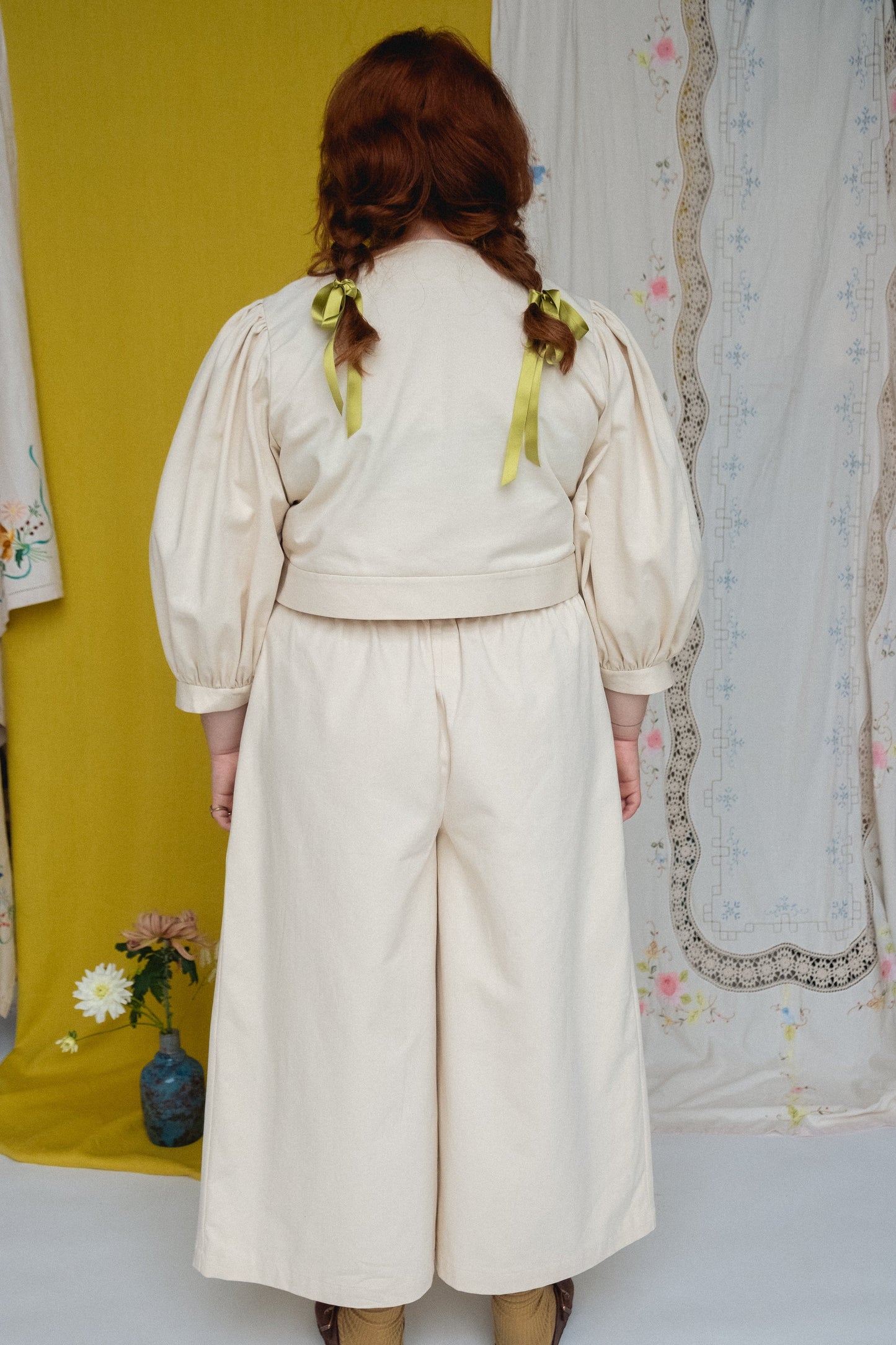 Ready to Ship - FOLKWEAR Cloud 9 Top Porcelain - Size XXL