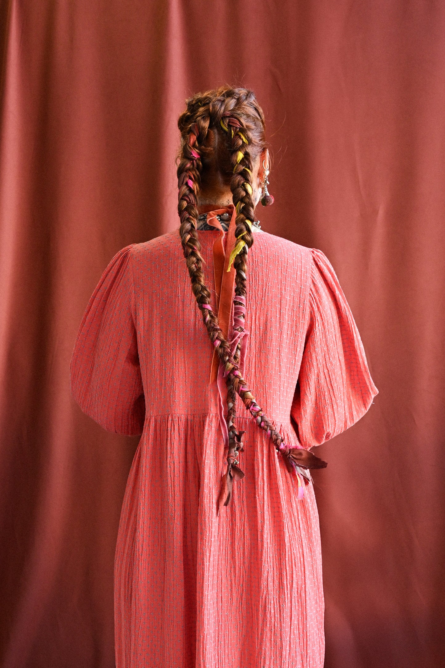 Cloud 9 Dress Dragonfruit Cross