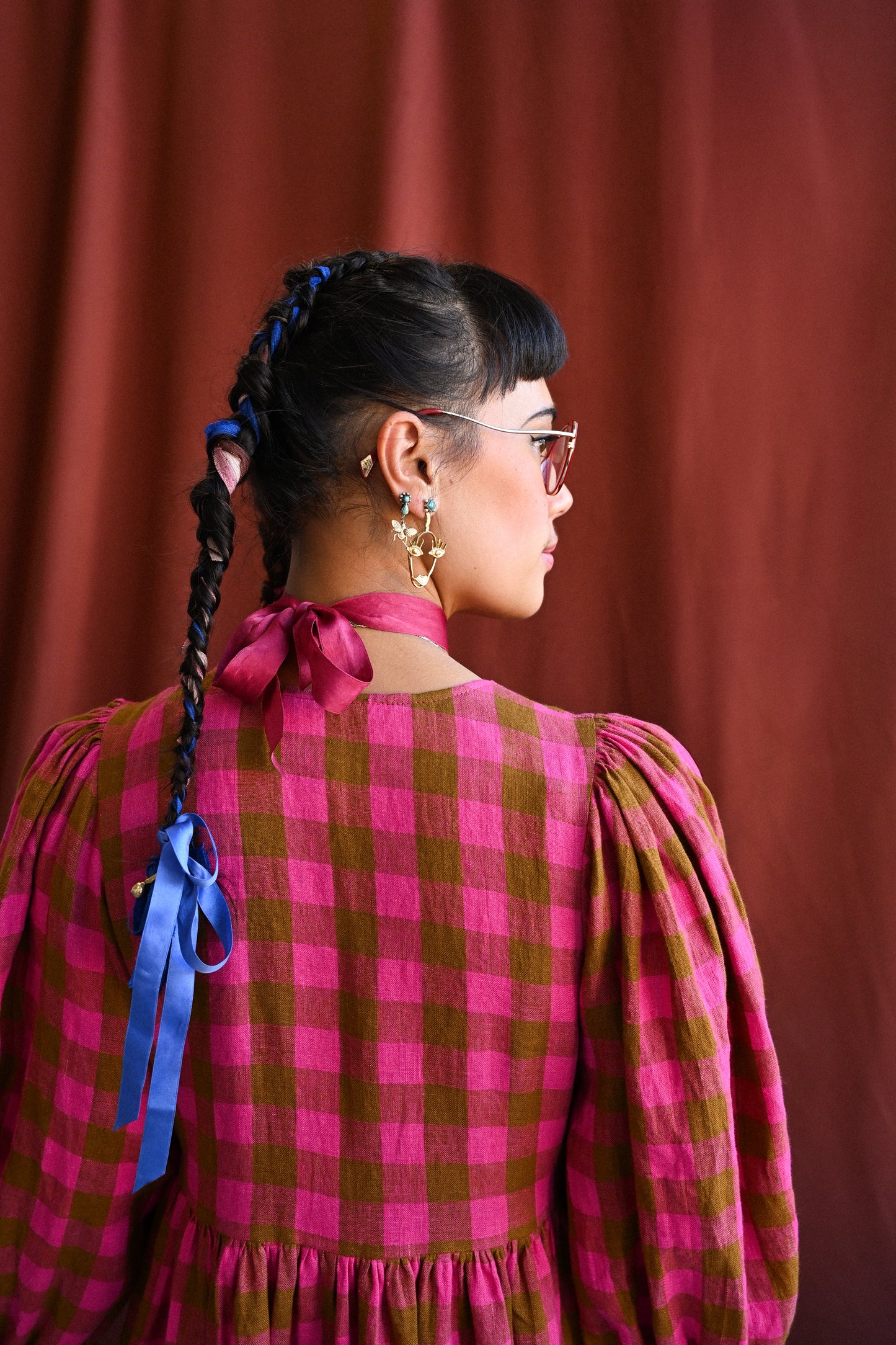 Cloud 9 Dress Rhubarb Frangipane