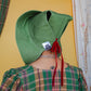 Tapuh x Amber Bardell x Cat O'Brien Sun Bonnet - Birdie Whirl