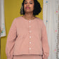 Paloma Smock Top Bisque