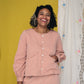 Ready to Ship - FOLKWEAR Paloma Smock Top Bisque - Size L
