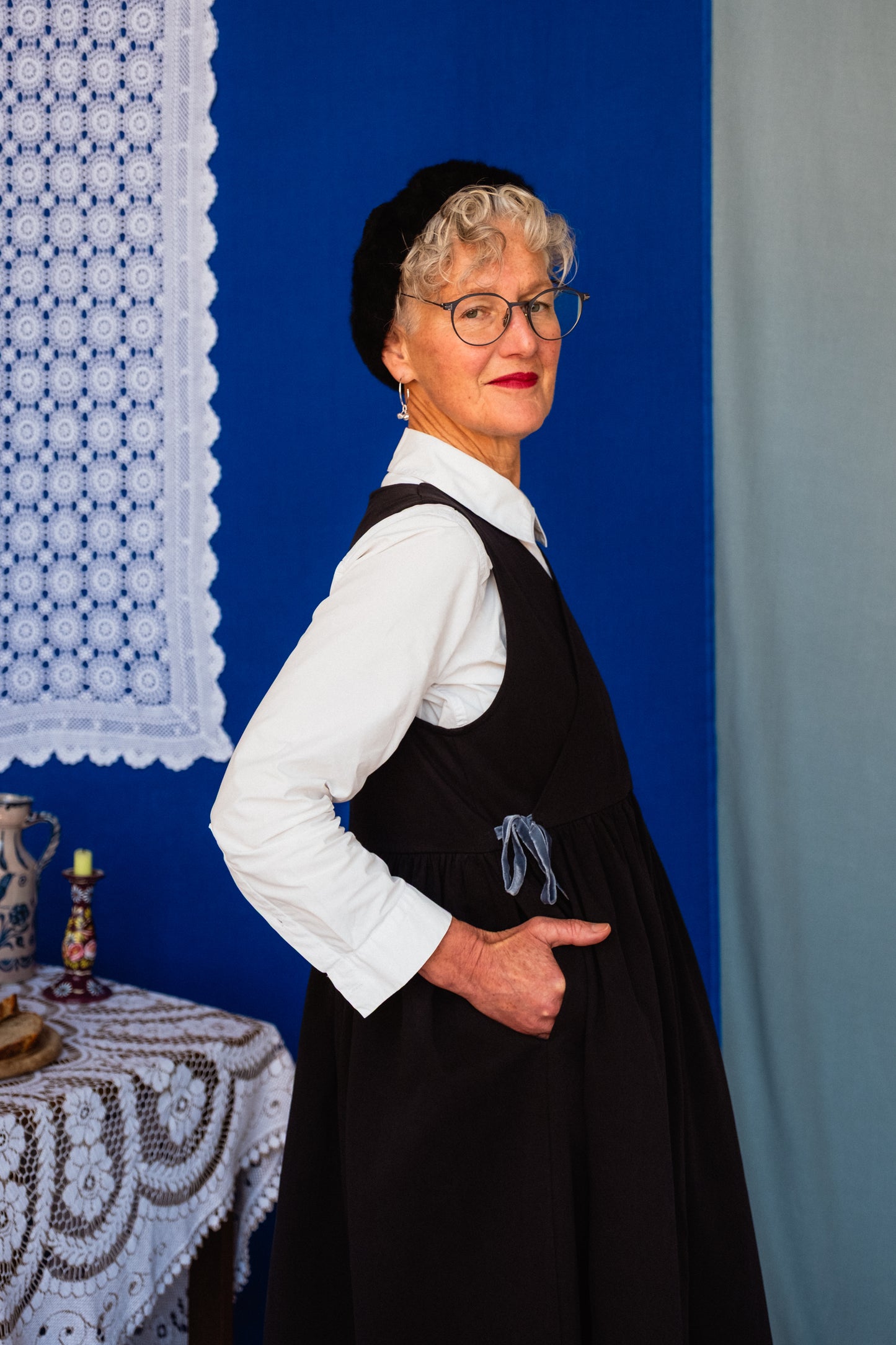 Sleeveless Cloud 9 Dress Nero