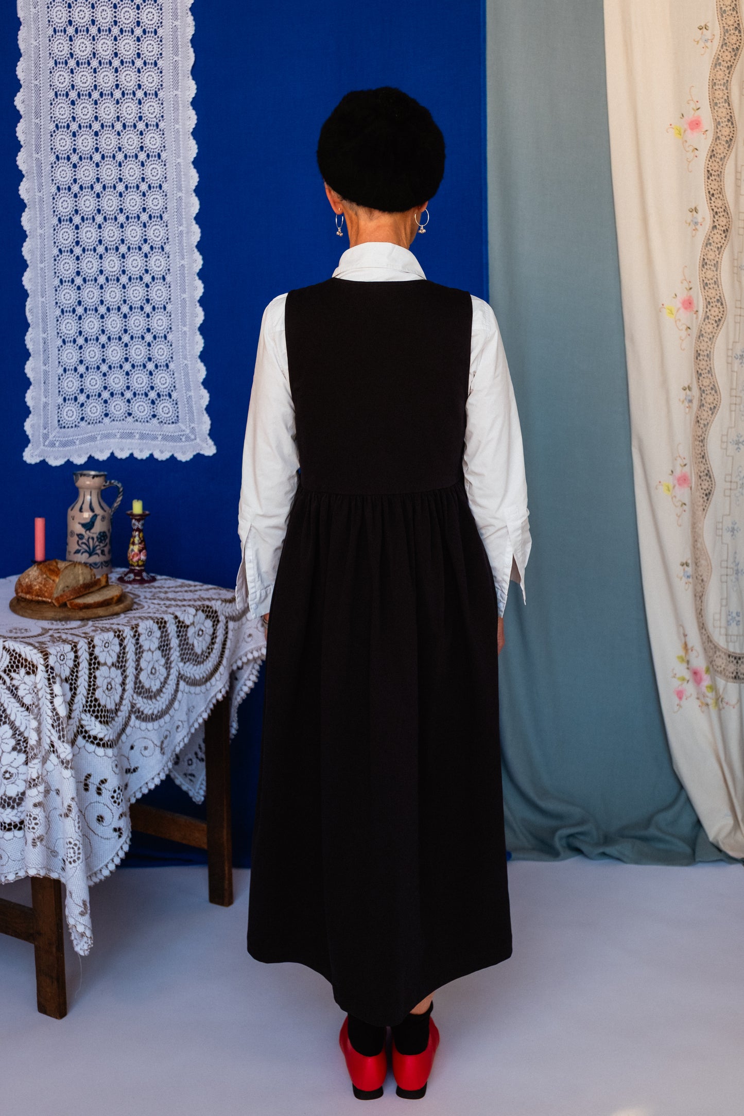 Sleeveless Cloud 9 Dress Nero