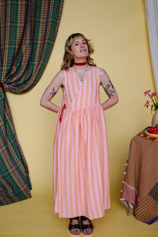 Sleeveless Cloud 9 Dress Fruit Salad