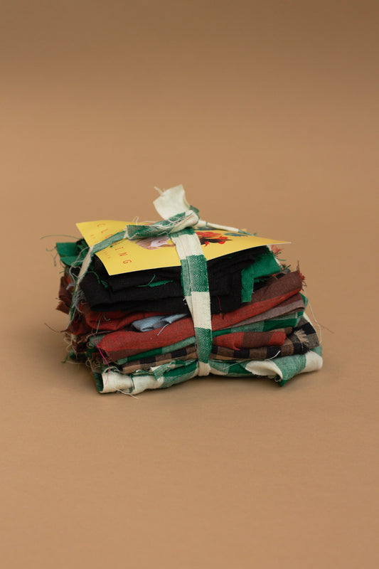 Scrap Bundle - 'Woodland' Linen/Cotton 525g