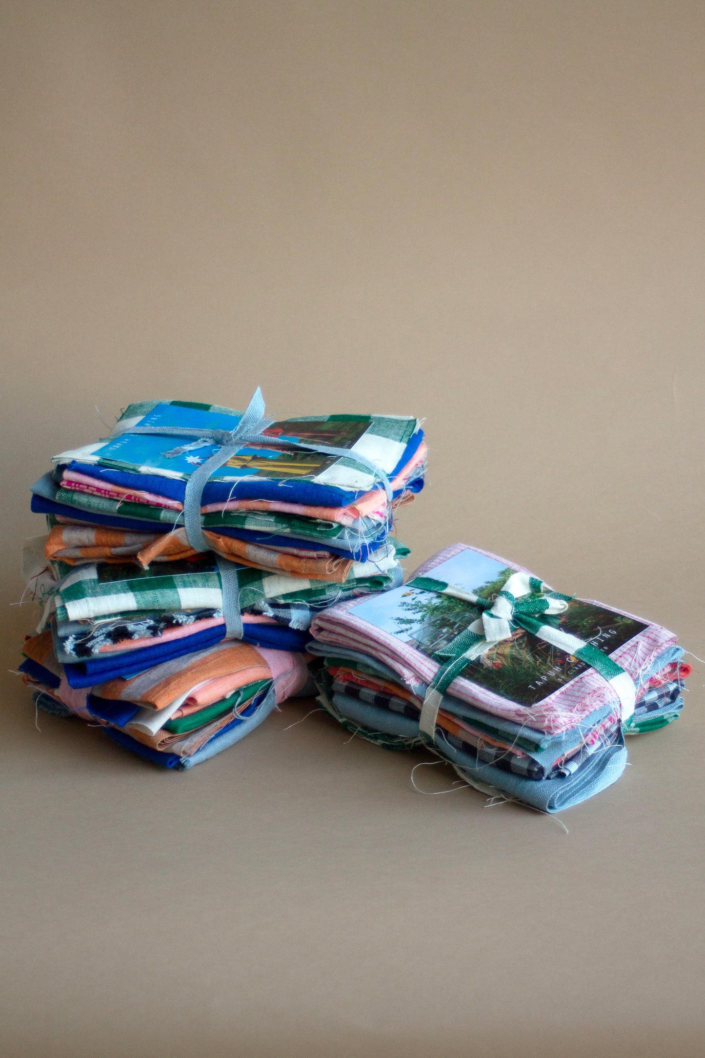 Scrap Bundle - 'Summer' Linen/Cotton 400g