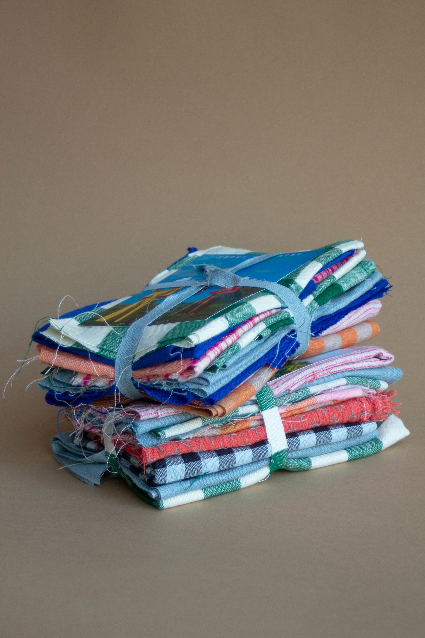Scrap Bundle - 'Summer' Linen/Cotton 400g