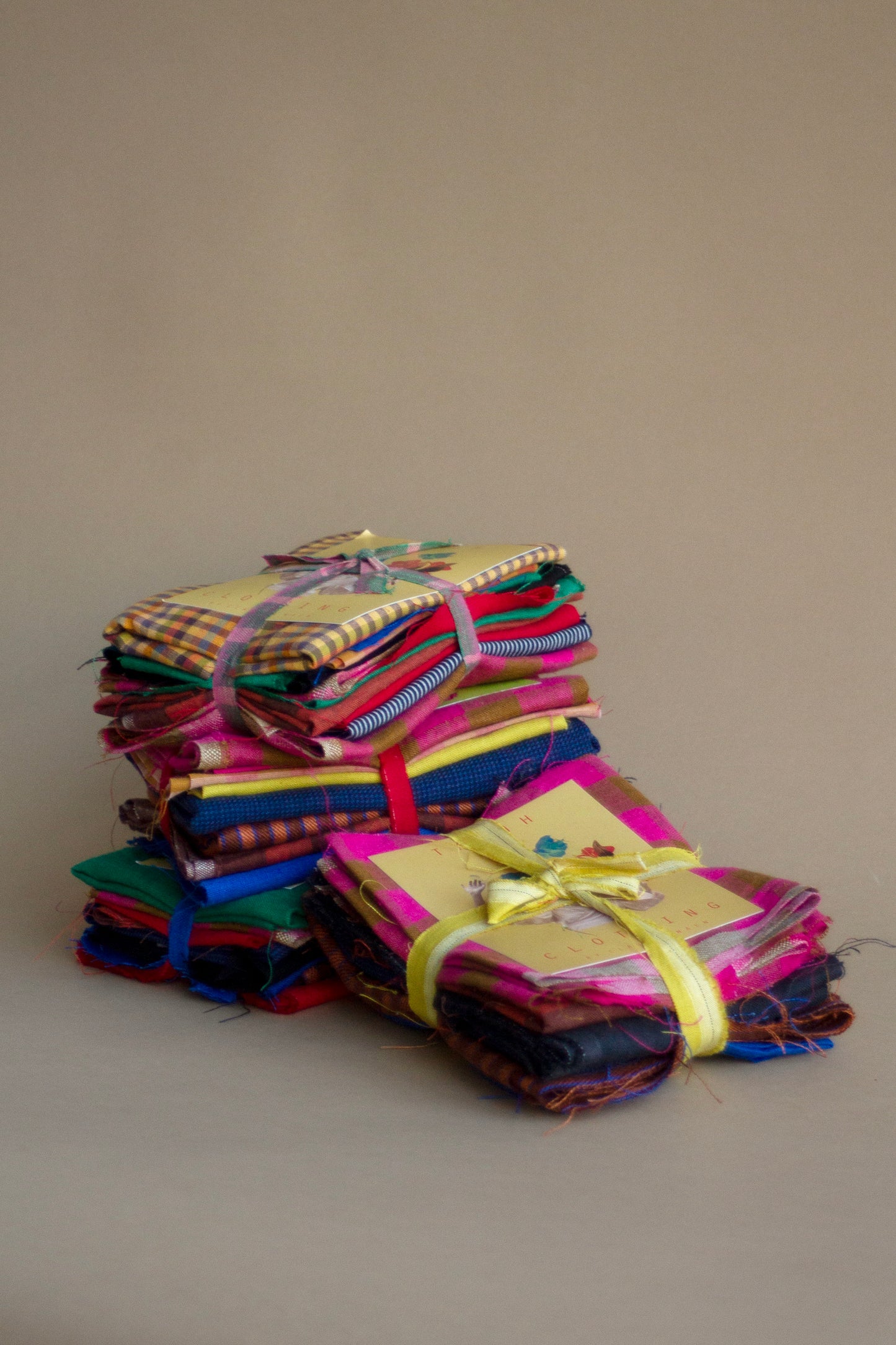 Scrap Bundle - 'Autumn' Linen/Cotton 400g