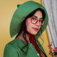 Tapuh x Cat O'Brien Sun Bonnet - Peashoot Denim