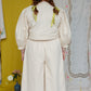 Ready to Ship - FOLKWEAR Cloud 9 Top Porcelain - Size XXL