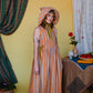 Sleeveless Cloud 9 Dress Satsuma Stripe