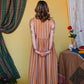 Sleeveless Cloud 9 Dress Satsuma Stripe