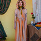 Sleeveless Cloud 9 Dress Satsuma Stripe