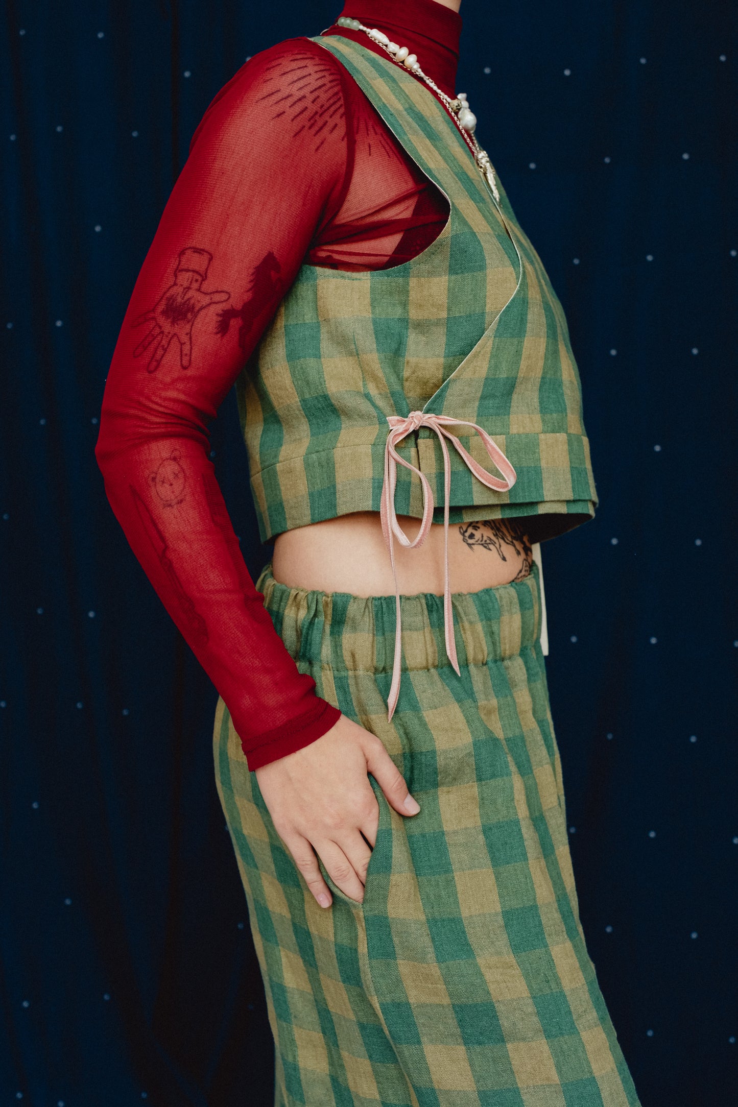 Rebecca Trousers Spirulina