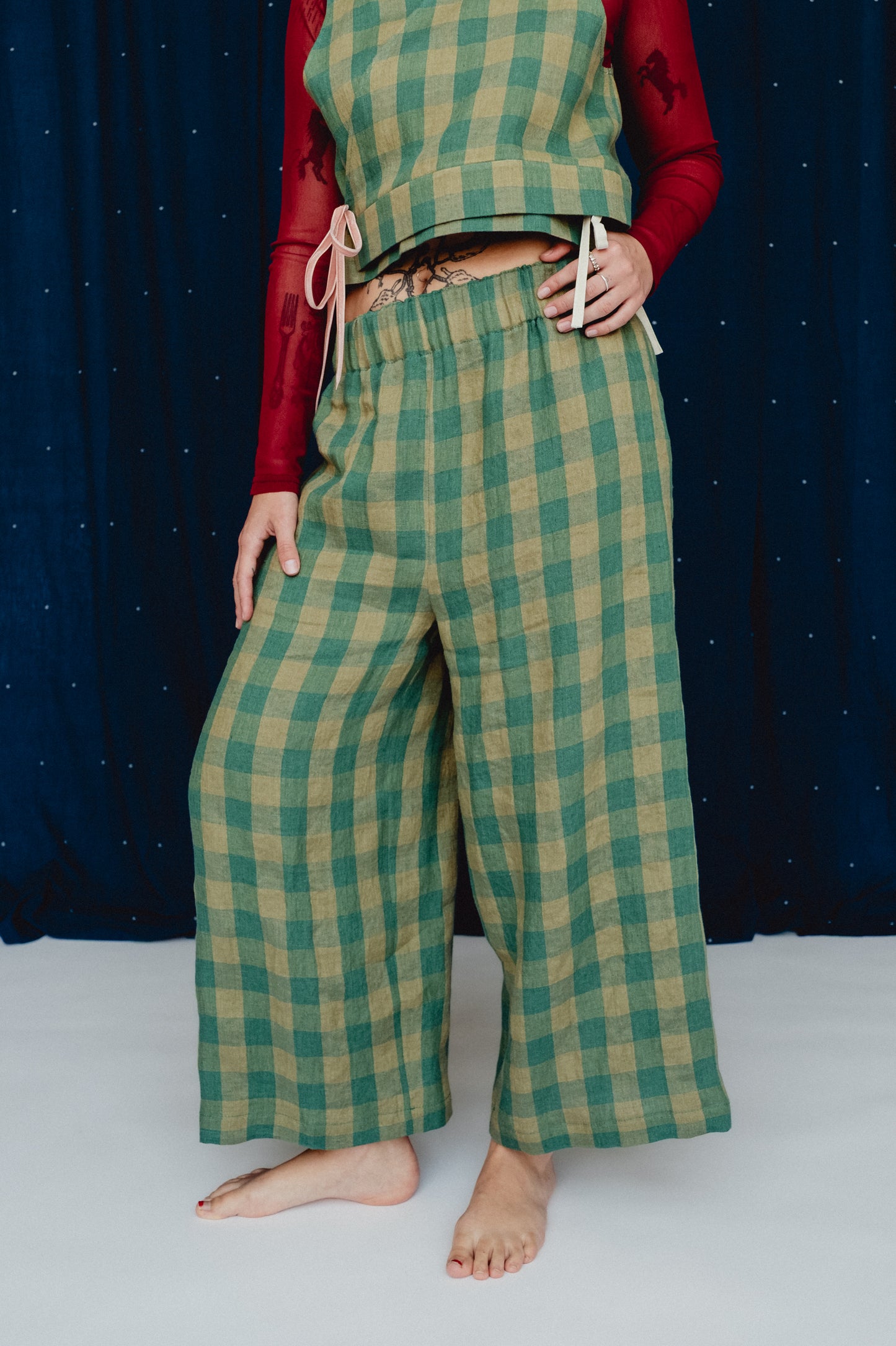 Rebecca Trousers Spirulina