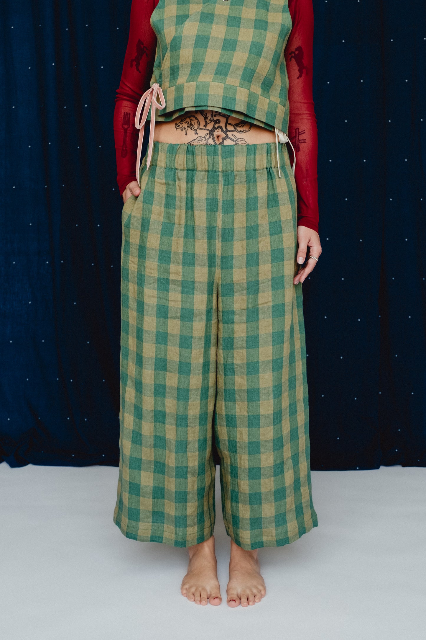 Rebecca Trousers Spirulina