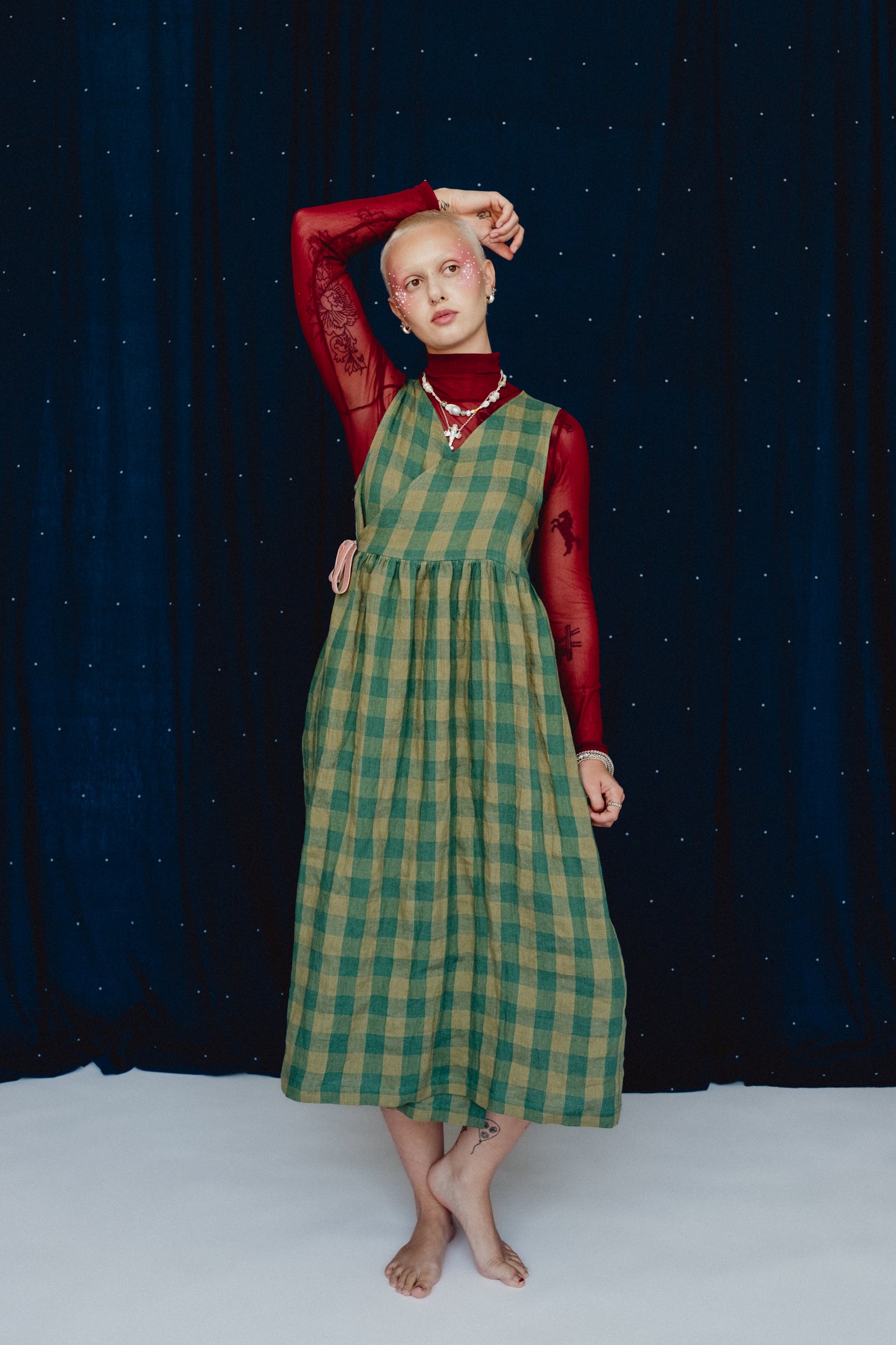 Sleeveless Cloud 9 Dress Spirulina