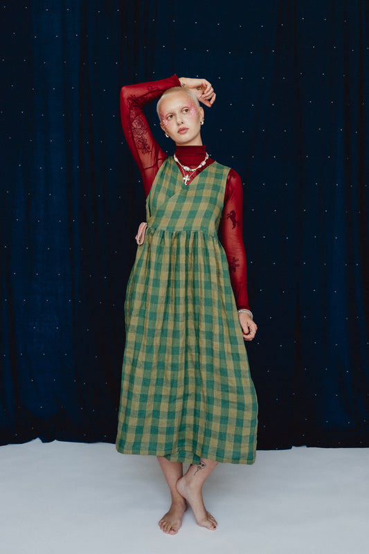 Sleeveless Cloud 9 Dress Spirulina