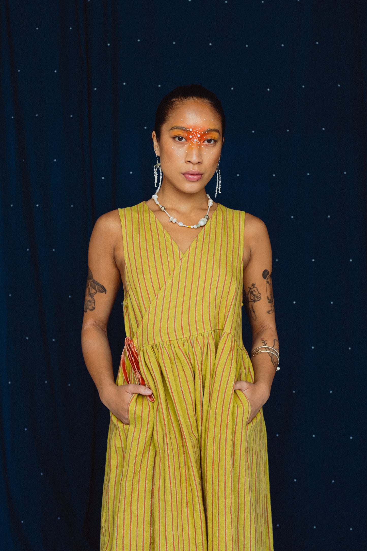 Sleeveless Cloud 9 Dress Squash Blossom
