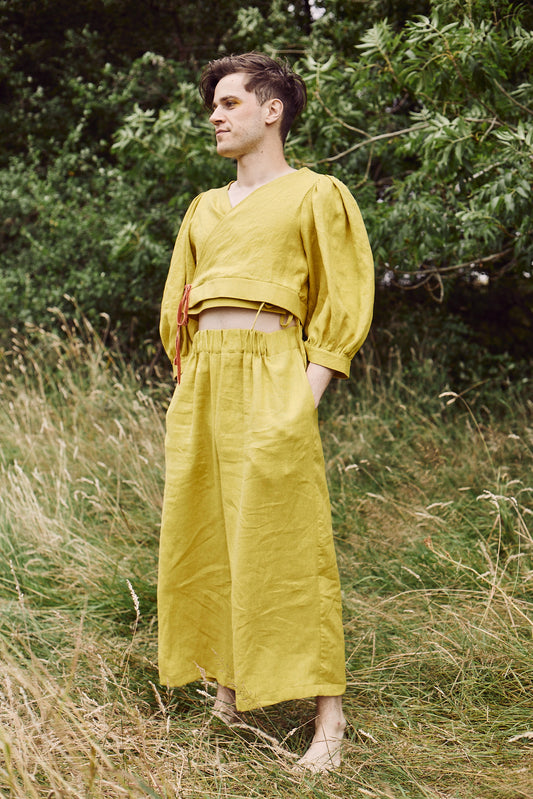 Cloud 9 Top Chartreuse