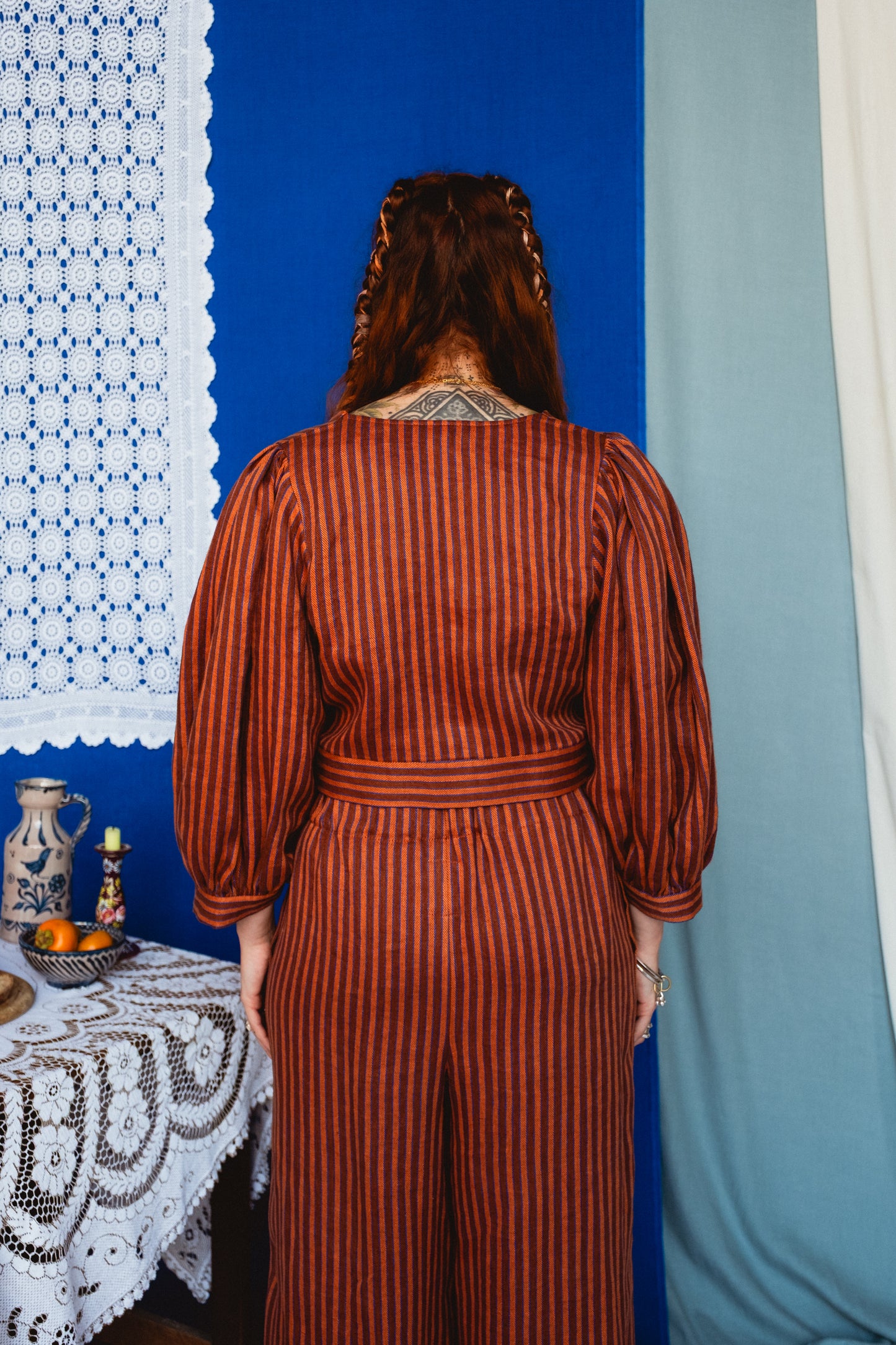 Cloud 9 Top Toasted Cinnamon Stripe