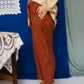 Roberta Slacks Toasted Cinnamon Stripe