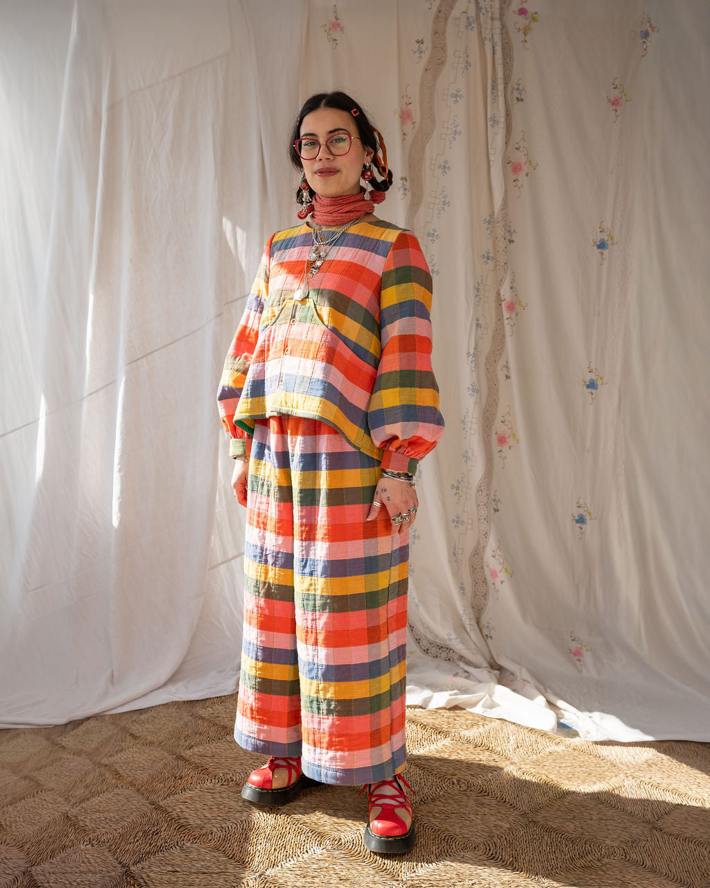 Paloma Smock Top Elmer Quilt